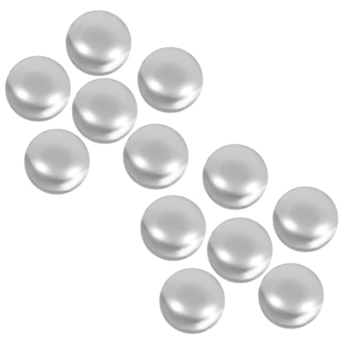 MUCKLILY 12 Stück Stahl Ball orb ball stoffball ball bearing Kugellagerkugeln Stahlkugeln massive Metallperlen lose Kugellager Präzisionslagerkugeln aus Stahl Edelstahl 316 Silver von MUCKLILY