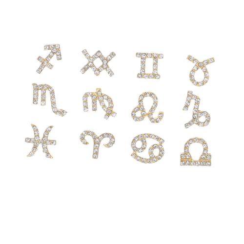 MUCKLILY 12 Stück Teiliges Nagel dekor mit funkelnden Strasssteinen DIY Maniküre Schmuck Leichte Anwendung Geeignet für Natürliche und Künstliche Nägel Modisch und Vielseitig für Frauen MUCKLILY 12 Stück Teiliges Nagel dekor mit funkelnden Strasssteinen DIY Maniküre Schmuck Leichte Anwendung Geeignet für Natürliche und Künstliche Nägel Modisch und Vielseitig für Frauen von MUCKLILY