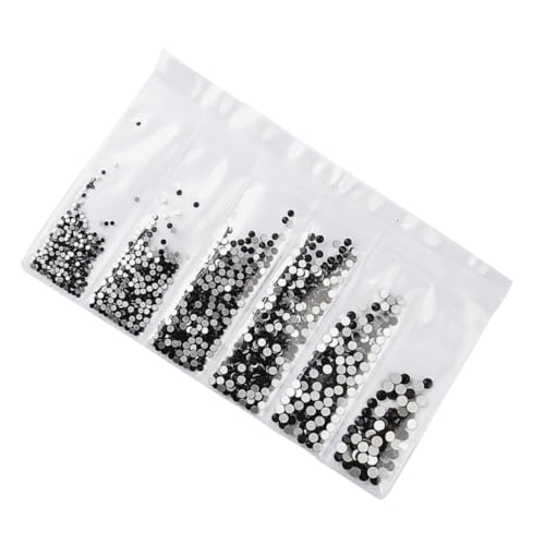 MUCKLILY 1364 Stück Teiliges Schwarz Strasssteine Nägel für DIY Manicures Langlebige Leichte Nail Art Rhinestones Zubehör für Natürliche und Künstliche Nägel Damen und Profis Geeignet MUCKLILY 1364 Stück Teiliges Schwarz Strasssteine Nägel für DIY Manicures Langlebige Leichte Nail Art Rhinestones Zubehör für Natürliche und Künstliche Nägel Damen und Profis Geeignet von MUCKLILY