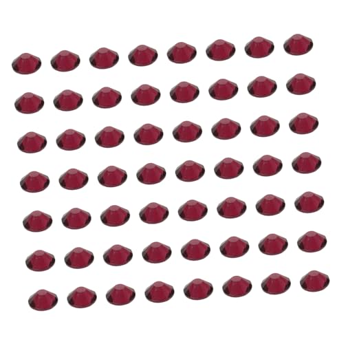 MUCKLILY 1440 Stück Teiliges Nagelstrass-set Flache Rückseite Glänzende Glassteine Dunkelviolett Nail Rhinestone Schmuck Für DIY Nageldesign Nagelkunst Zubehör von MUCKLILY