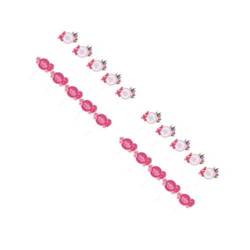 MUCKLILY 2 Sätze Teiliges Muttertags Kuchenstecker Dekorative Cake Topper Für Festliche Anlässe Rot Herzen Für Cupcakes 10 Stück * 2 MUCKLILY 2 Sätze Teiliges Muttertags Kuchenstecker Dekorative Cake Topper Für Festliche Anlässe Rot Herzen Für Cupcakes 10 Stück * 2 von MUCKLILY