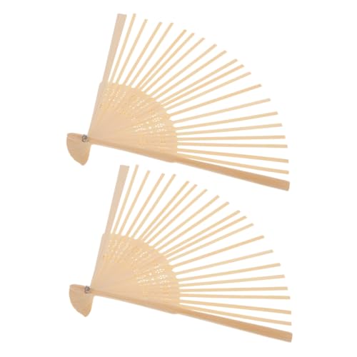 MUCKLILY 2 Stück Faltbarer Fächerrahmen Diy Unvollständig Handfächer Material für Hochzeiten Feste und Veranstaltungen Kreative Handarbeit für Dekoration MUCKLILY 2 Stück Faltbarer Fächerrahmen Diy Unvollständig Handfächer Material für Hochzeiten Feste und Veranstaltungen Kreative Handarbeit für Dekoration von MUCKLILY