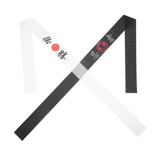 MUCKLILY 2 Stück Japanische Karate Kopfbänder für Männer und Frauen Dekoratives Samurai Accessoire für Koch und Fitnessoutfits Stilvolles und Funktionales Headwear mit Einzigartigem MUCKLILY 2 Stück Japanische Karate Kopfbänder für Männer und Frauen Dekoratives Samurai Accessoire für Koch und Fitnessoutfits Stilvolles und Funktionales Headwear mit Einzigartigem von MUCKLILY