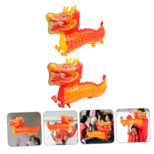 MUCKLILY 2 Stück Teiliges Dragon Ballon aus Robustem Aluminiumfolie material Großer Farbenfroher Drachendesign Luftballon Langlebig und Reißfest zur Familien Festtagsdekoration Geeignet MUCKLILY 2 Stück Teiliges Dragon Ballon aus Robustem Aluminiumfolie material Großer Farbenfroher Drachendesign Luftballon Langlebig und Reißfest zur Familien Festtagsdekoration Geeignet von MUCKLILY