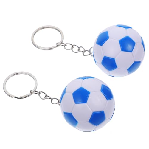 MUCKLILY 2 Stücke Fußball Schlüsselanhänger Fußball-schlüsselanhänger Sportball Schlüsselanhänger Team-schlüsselanhänger Fußball-partygeschenke Junge Schlüsselanhänger Blue MUCKLILY 2 Stücke Fußball Schlüsselanhänger Fußball-schlüsselanhänger Sportball Schlüsselanhänger Team-schlüsselanhänger Fußball-partygeschenke Junge Schlüsselanhänger Blue von MUCKLILY