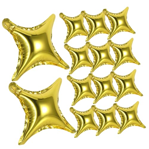 MUCKLILY 20 Stück Aluminium Folienballons Sternform Party und Hochzeitsdekoration Langlebig und Luftdicht Feiern und Fotoshootings MUCKLILY 20 Stück Aluminium Folienballons Sternform Party und Hochzeitsdekoration Langlebig und Luftdicht Feiern und Fotoshootings von MUCKLILY