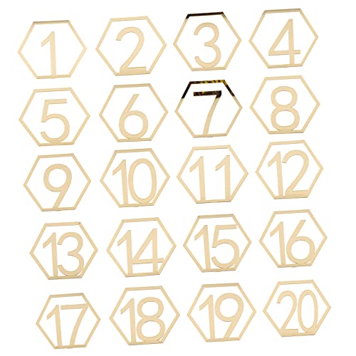 MUCKLILY 20 Stück Digitale Tischkarten Willkommen rustikal Zahlen runden Weiß golden hochzeitsdeko Dekorationen für Hochzeitsfeiern Tischdekorationen für Partys Empfangstischschilder Acryl MUCKLILY 20 Stück Digitale Tischkarten Willkommen rustikal Zahlen runden Weiß golden hochzeitsdeko Dekorationen für Hochzeitsfeiern Tischdekorationen für Partys Empfangstischschilder Acryl von MUCKLILY