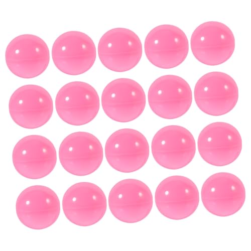 MUCKLILY 20 Stück Hohle Tombola-bälle: 4 cm Große Bingo-aktivitätsbälle Aus Kunststoff – Mehrfarbiges Partyzubehör Für Interaktive Spiele, Gruppenaktivitäten, Verkaufsautomaten von MUCKLILY