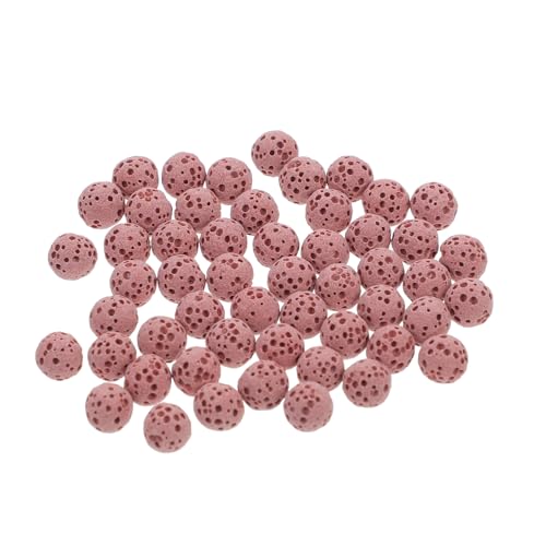 MUCKLILY 20 Stück Räucherstäbchen Diffusor Perlen Armbänder Vulkanische Lavaperlen Steinperlen Zur Schmuckherstellung Badeöl Perlen Ätherische Öle Lavaperlen Cousindiy Lose von MUCKLILY