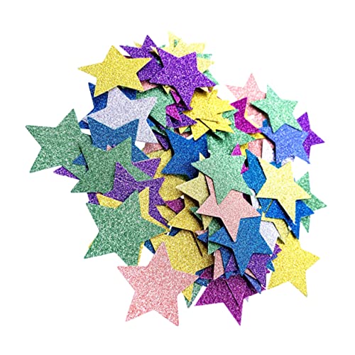 MUCKLILY 200Stücke Konfetti Sterne Dekorative Accessoires für DIY Projekte Tischdekorationen und Partys Hochwertiges Wiederverwendbares Konfetti für Feste und Feiern MUCKLILY 200Stücke Konfetti Sterne Dekorative Accessoires für DIY Projekte Tischdekorationen und Partys Hochwertiges Wiederverwendbares Konfetti für Feste und Feiern von MUCKLILY