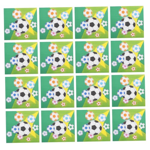 MUCKLILY 20Stücke Fußball Cocktailservietten Einzigartige Tischdekoration für Fußballpartys Hohe Absorption Partygeschirr für Kindergeburtstage und Sportveranstaltungen MUCKLILY 20Stücke Fußball Cocktailservietten Einzigartige Tischdekoration für Fußballpartys Hohe Absorption Partygeschirr für Kindergeburtstage und Sportveranstaltungen von MUCKLILY