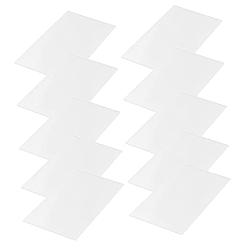 MUCKLILY 20Stücke Transparente Tischkarten für Hochzeiten Empfangsdekoration DIY Tischnummern und Menüs für Feierlichkeiten und Besondere Anlässe von MUCKLILY