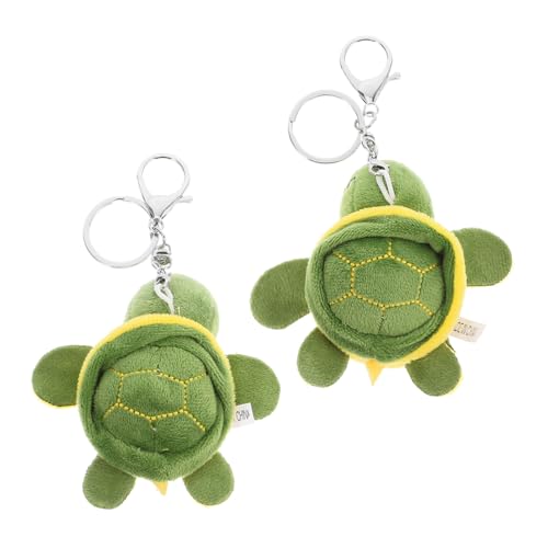 MUCKLILY 2Stücke Plüsch Schildkröten Schlüsselanhänger Süße Schlüsselbundanhänger für Taschen und Geldbörsen Leichte und Praktische Hängedekoration Partygeschenk für Mädchen MUCKLILY 2Stücke Plüsch Schildkröten Schlüsselanhänger Süße Schlüsselbundanhänger für Taschen und Geldbörsen Leichte und Praktische Hängedekoration Partygeschenk für Mädchen von MUCKLILY