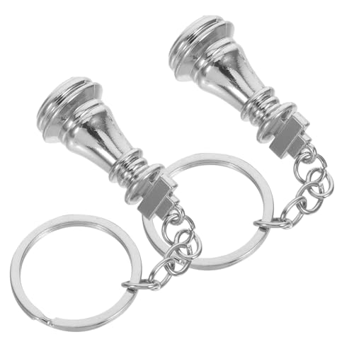 MUCKLILY 2pcs Edelstahl -schachkette Für Frauen Süßer Schlüsselbund Mit Kleinen Schachanhängen Für Beutelhänge -anhänger -geldbörsen Und Rucksäcke MUCKLILY 2pcs Edelstahl -schachkette Für Frauen Süßer Schlüsselbund Mit Kleinen Schachanhängen Für Beutelhänge -anhänger -geldbörsen Und Rucksäcke von MUCKLILY