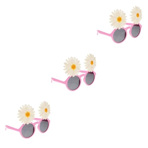 MUCKLILY 3 Paare Hawaiianische Blumen Sonnenbrille Lustige Partybrille für Sommerfeste Delicate Party Glasses Fotorequisit und Partygeschenk für Freunde und Langlebig aus Material MUCKLILY 3 Paare Hawaiianische Blumen Sonnenbrille Lustige Partybrille für Sommerfeste Delicate Party Glasses Fotorequisit und Partygeschenk für Freunde und Langlebig aus Material von MUCKLILY
