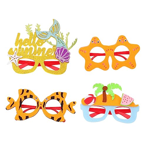 MUCKLILY 3 Sätze Hawaiian Party Brillen Lustige Sonnenbrille Für Strand Und Foto Requisiten Für Karneval Festivals Und Maskeraden Leicht Und Tragbar Langlebig Und Komfortabel 4 Stück * 3 MUCKLILY 3 Sätze Hawaiian Party Brillen Lustige Sonnenbrille Für Strand Und Foto Requisiten Für Karneval Festivals Und Maskeraden Leicht Und Tragbar Langlebig Und Komfortabel 4 Stück * 3 von MUCKLILY