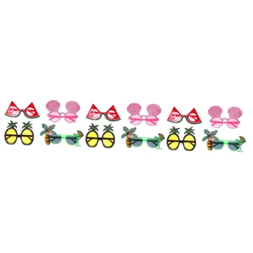 MUCKLILY 3 Sätze Partybrille Partyzubehör Zum Thema Strand Party Sonnenbrille Lustig Luau-party-sonnenbrille Hawaiianische Sonnenbrille Strandparty-brille Sommer Brille Stk 4 Stück * 3 MUCKLILY 3 Sätze Partybrille Partyzubehör Zum Thema Strand Party Sonnenbrille Lustig Luau-party-sonnenbrille Hawaiianische Sonnenbrille Strandparty-brille Sommer Brille Stk 4 Stück * 3 von MUCKLILY