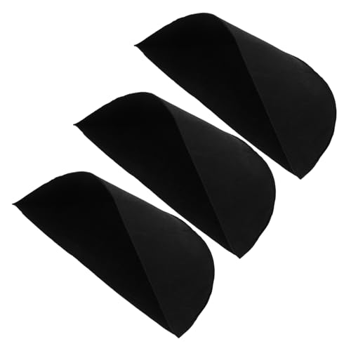 MUCKLILY 3 Stück Blumentopfeinlage Pflanzgefäße einfügen Filzmatte für Blumentopf Plantet Matte Runder Pflanzkorbeinsatz Filzkorb Liner Korbeinlagen gefühlt Black von MUCKLILY