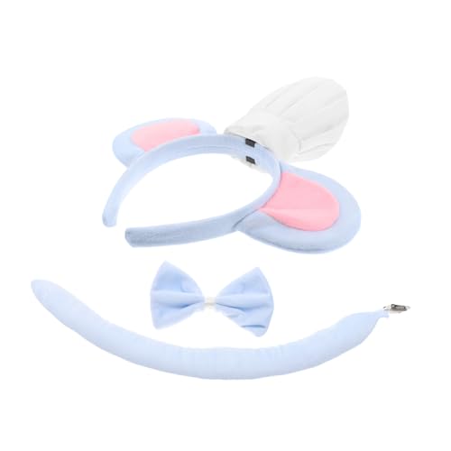 MUCKLILY 3 Stück Kochmaus Kostümset Teiliges Set mit Mausohren Fliege für Halloween Cosplay und Kostümpartys Süßes und Vielseitiges Accessoire MUCKLILY 3 Stück Kochmaus Kostümset Teiliges Set mit Mausohren Fliege für Halloween Cosplay und Kostümpartys Süßes und Vielseitiges Accessoire von MUCKLILY