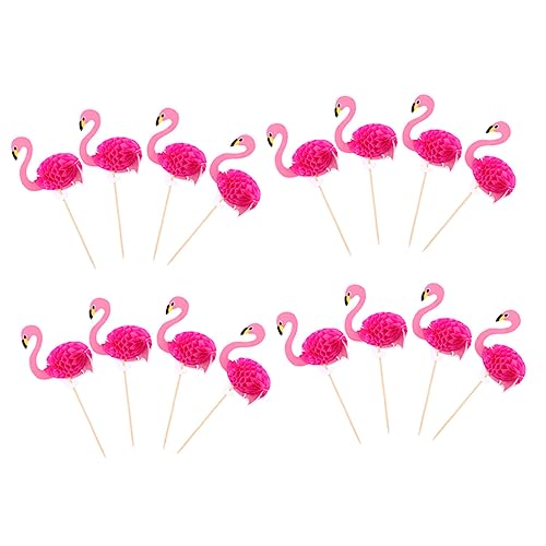 MUCKLILY 30 Stück Kuchendekorationseinsatz Party Blumenstäbe Flamingos Babydekorationen Flamingo Cupcake Topper Flamingo Kuchendekoration Kuchendekoration Tropische Geburtstagssets MUCKLILY 30 Stück Kuchendekorationseinsatz Party Blumenstäbe Flamingos Babydekorationen Flamingo Cupcake Topper Flamingo Kuchendekoration Kuchendekoration Tropische Geburtstagssets von MUCKLILY