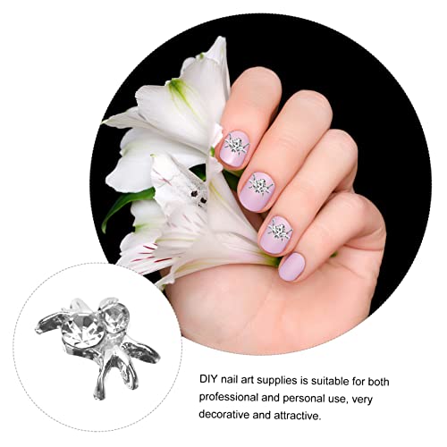 MUCKLILY 30 Stück Teiliges Nagel Charms Silber Spinnenform Nail Art Dekorationen Langlebig Nagelschmuck Zubehör für Diy Maniküre und Nagelgestaltung MUCKLILY 30 Stück Teiliges Nagel Charms Silber Spinnenform Nail Art Dekorationen Langlebig Nagelschmuck Zubehör für Diy Maniküre und Nagelgestaltung von MUCKLILY