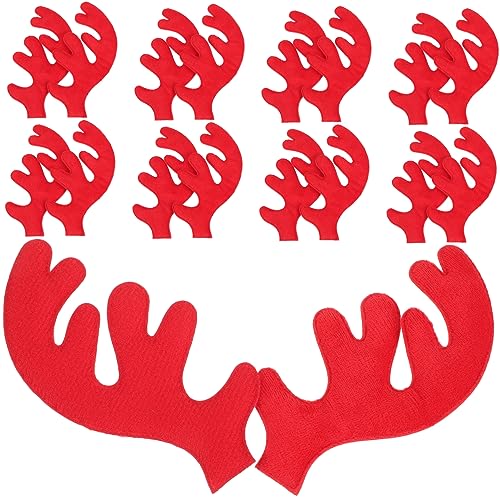 MUCKLILY 30 Stück Teiliges Stoff Hirschgeweih Haarreif Weihnachts Deko Weiche Diy Haaraccessoires für Damen Kleine Bequeme Stirnbänder für Festliche Partys und Bastelprojekte MUCKLILY 30 Stück Teiliges Stoff Hirschgeweih Haarreif Weihnachts Deko Weiche Diy Haaraccessoires für Damen Kleine Bequeme Stirnbänder für Festliche Partys und Bastelprojekte von MUCKLILY