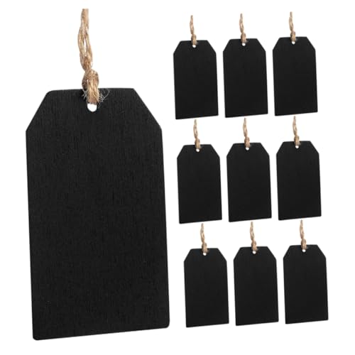 MUCKLILY 32 Stück Mini Holz Kreidetafel Tags Doppelseitige Abwischbare Hängeschilder mit Schnur für Flaschen Hochzeiten Essensbeschilderung und Dekoration Multifunktionale Etiketten MUCKLILY 32 Stück Mini Holz Kreidetafel Tags Doppelseitige Abwischbare Hängeschilder mit Schnur für Flaschen Hochzeiten Essensbeschilderung und Dekoration Multifunktionale Etiketten von MUCKLILY