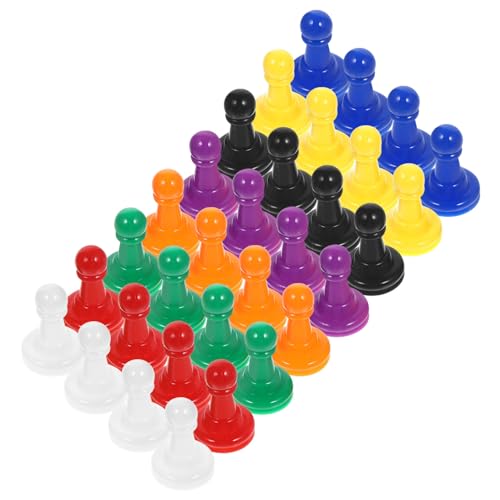 MUCKLILY 32 Stück Teiliges Bunte Kunststoff Schachfiguren Spielmarkierungen für Brettspiele Pädagogisches Schachspiel Partyspiel Zubehör Farben MUCKLILY 32 Stück Teiliges Bunte Kunststoff Schachfiguren Spielmarkierungen für Brettspiele Pädagogisches Schachspiel Partyspiel Zubehör Farben von MUCKLILY