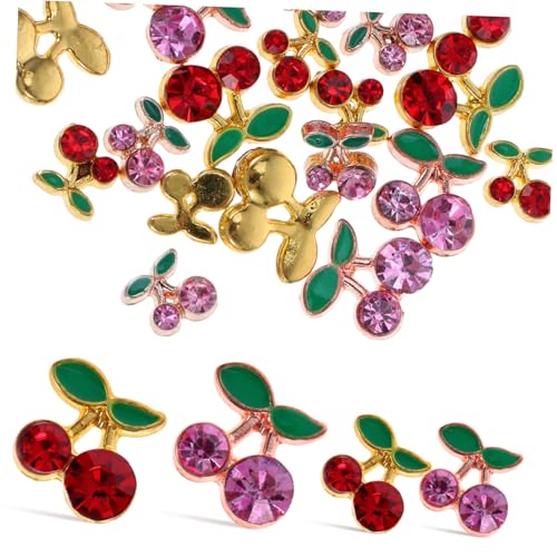 MUCKLILY 32 Stück Teiliges Nail Charms Kirschform Nagelsteine Strasssteine Nail Art Schmuck DIY Dekoration für Natürliche und Künstliche Nägel zum Teilen mit Freunden MUCKLILY 32 Stück Teiliges Nail Charms Kirschform Nagelsteine Strasssteine Nail Art Schmuck DIY Dekoration für Natürliche und Künstliche Nägel zum Teilen mit Freunden von MUCKLILY
