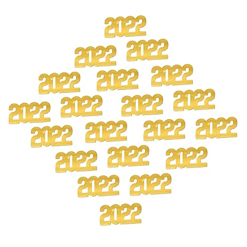 MUCKLILY 3Packungen Pack Neujahrs Konfetti Dekoration Kreatives Und Party Konfetti Für Festliche Anlässe Glitzernde Papierstreu Für Fröhliche Feier von MUCKLILY