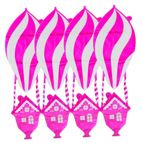 MUCKLILY 4 Stück Heizballon Heißluftballon Ballon aufblasbare Hochzeitsdekoration Partyzubehör für Flugzeuge Reise-Party-Ballons Ballons Geburtstagsfeier Aluminiumfolie Rosy MUCKLILY 4 Stück Heizballon Heißluftballon Ballon aufblasbare Hochzeitsdekoration Partyzubehör für Flugzeuge Reise-Party-Ballons Ballons Geburtstagsfeier Aluminiumfolie Rosy von MUCKLILY