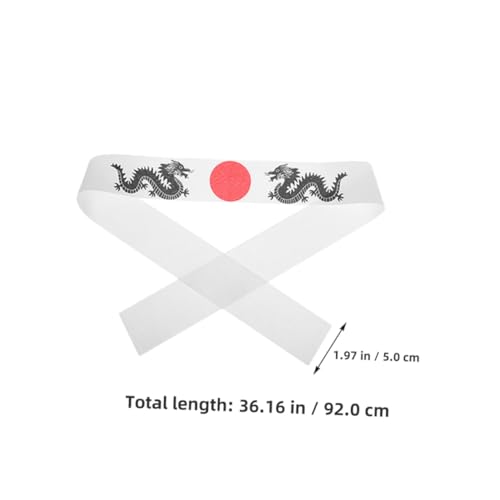 MUCKLILY 4 Stück Teiliges Ninja stirnband aus Japanischer Verstellbar für Wiederverwendbar Karate party Dekoration und Geburtstagsgeschenk für Kostüme und Kinderfeiern von MUCKLILY