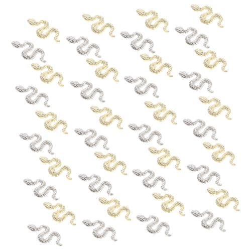 MUCKLILY 40 Stück Teiliges Snake Nail Charms für Acrylnägel Kleine Schlangen Nail Art Dekorationen Feine Verarbeitung Einzigartiges Design DIY Nagelkunst Zubehör für Party und Alltag MUCKLILY 40 Stück Teiliges Snake Nail Charms für Acrylnägel Kleine Schlangen Nail Art Dekorationen Feine Verarbeitung Einzigartiges Design DIY Nagelkunst Zubehör für Party und Alltag von MUCKLILY