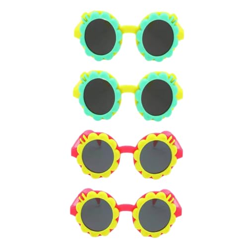MUCKLILY 4Stücke Kreative Sonnenbrille für Lustige Sonnenbrille im Sonnenblumen Design für Partys und Sommerferien Leicht und Tragbar Fotos und Outdoor Aktivitäten MUCKLILY 4Stücke Kreative Sonnenbrille für Lustige Sonnenbrille im Sonnenblumen Design für Partys und Sommerferien Leicht und Tragbar Fotos und Outdoor Aktivitäten von MUCKLILY