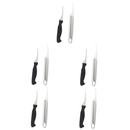 MUCKLILY 5 Sätze Garnelenschäler Ergonomische Garnelenreiniger Für Täglichen Gebrauch Für Restaurant Und Camping Schalen Abziehen Praktische Küchengeräte 2 Stücke * 5 von MUCKLILY