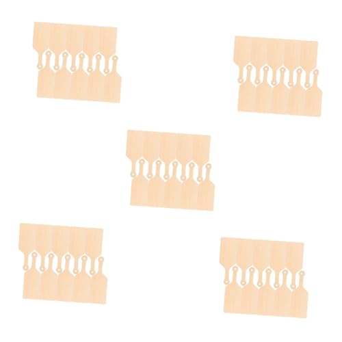 MUCKLILY 5 Sätze Teiliges Schneidebrett Aus Unbehandeltem Holz Für Diy Kreativprojekte Für Partys Und Geschenkanhänger Vielseitig Einsetzbar Beim Basteln 10 Stück * 5 MUCKLILY 5 Sätze Teiliges Schneidebrett Aus Unbehandeltem Holz Für Diy Kreativprojekte Für Partys Und Geschenkanhänger Vielseitig Einsetzbar Beim Basteln 10 Stück * 5 von MUCKLILY