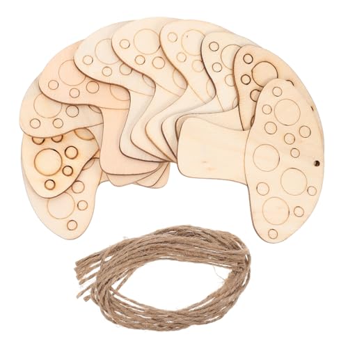 MUCKLILY 50 Sätze Teiliges Unvollendete Holzscheiben zum Basteln Glatte Holzstücke aus Robustem Material für DIY Malerei Kreative Kinderdekoration und Heimverschönerung MUCKLILY 50 Sätze Teiliges Unvollendete Holzscheiben zum Basteln Glatte Holzstücke aus Robustem Material für DIY Malerei Kreative Kinderdekoration und Heimverschönerung von MUCKLILY