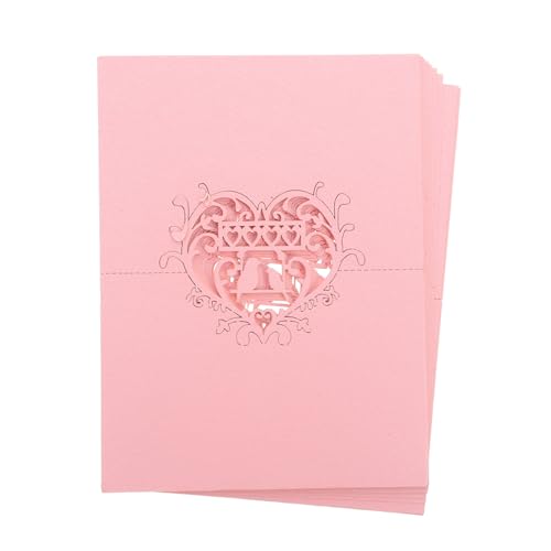 MUCKLILY 50 Stück Liebe Vogel Tischkarten Hochzeit Dekoration Romantische Platzkarten Klappbare Sitzkarten Für Empfang Verlobung Festliche Dinner von MUCKLILY
