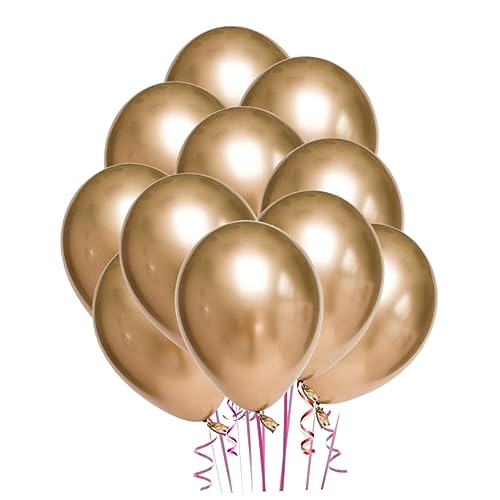 MUCKLILY 50Stücke Latexballons Metallic Farbe Robuste Party Dekoration für Hochzeiten Geburtstagsfeiern und Feste für Kreative Arrangements und Foto Requisiten MUCKLILY 50Stücke Latexballons Metallic Farbe Robuste Party Dekoration für Hochzeiten Geburtstagsfeiern und Feste für Kreative Arrangements und Foto Requisiten von MUCKLILY