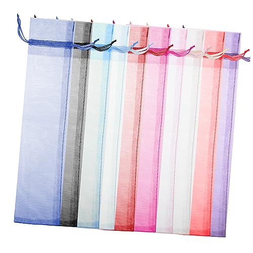 MUCKLILY 50Stücke Organzasäckchen Farben Kordelzug Schmuckbeutel für Hochzeiten Partys und Robuste und Atmungsaktive Stofftaschen zur Aufbewahrung von Schmuck MUCKLILY 50Stücke Organzasäckchen Farben Kordelzug Schmuckbeutel für Hochzeiten Partys und Robuste und Atmungsaktive Stofftaschen zur Aufbewahrung von Schmuck von MUCKLILY