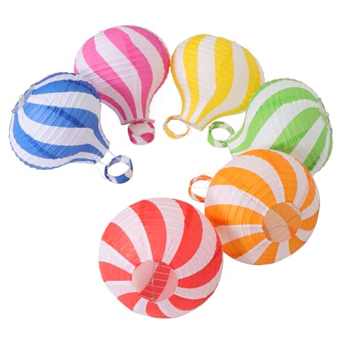 MUCKLILY 6 Stück Faltbare Papierlaternen Dekoration für Hochzeiten Geburtstagsfeiern und Feste Vielseitig Einsetzbar für Klassenzimmer und Party Dekorationen MUCKLILY 6 Stück Faltbare Papierlaternen Dekoration für Hochzeiten Geburtstagsfeiern und Feste Vielseitig Einsetzbar für Klassenzimmer und Party Dekorationen von MUCKLILY