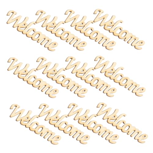 MUCKLILY 60Stücke Unvollendete Hölzerne Willkommenswörter für DIY Projekte Hängende Wohnkultur Holzscheiben zum Bemalen und Dekorieren für Feste und Kreative Bastelideen MUCKLILY 60Stücke Unvollendete Hölzerne Willkommenswörter für DIY Projekte Hängende Wohnkultur Holzscheiben zum Bemalen und Dekorieren für Feste und Kreative Bastelideen von MUCKLILY