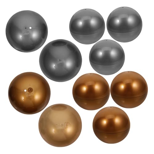 MUCKLILY 8 Stück Runde Bälle Kunststoff Hohlkugeln für Automaten Befüllbare Kugeln für Gewinnspiele Spielabend und Partydekoration MUCKLILY 8 Stück Runde Bälle Kunststoff Hohlkugeln für Automaten Befüllbare Kugeln für Gewinnspiele Spielabend und Partydekoration von MUCKLILY