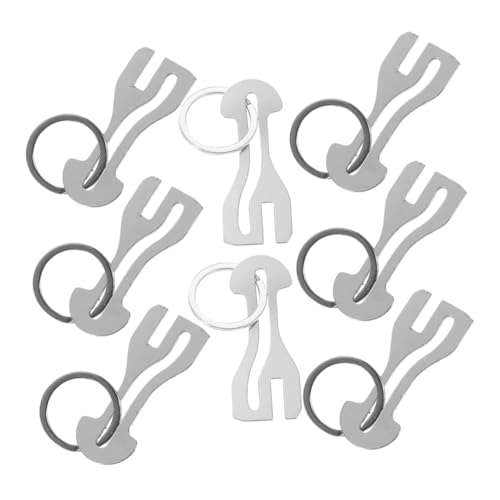 MUCKLILY 8 Stück Teiliges Einkaufswagen Token Schlüsselanhänger aus Metall Multifunktionale Einkaufswagen Chips und Schlüsselring für Täglichen Gebrauch MUCKLILY 8 Stück Teiliges Einkaufswagen Token Schlüsselanhänger aus Metall Multifunktionale Einkaufswagen Chips und Schlüsselring für Täglichen Gebrauch von MUCKLILY