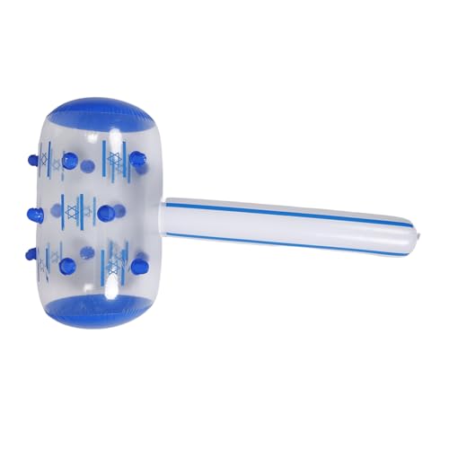 MUCKLILY Aufblasbarer PVC Hammer für Festliche Requisiten für Hanukkah Schnelle Aufblasung Spaßspielzeug für Feiern für Partys und Rollenspiele MUCKLILY Aufblasbarer PVC Hammer für Festliche Requisiten für Hanukkah Schnelle Aufblasung Spaßspielzeug für Feiern für Partys und Rollenspiele von MUCKLILY