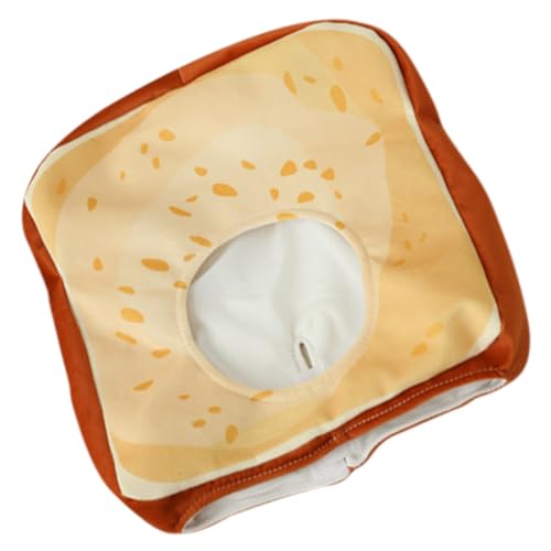 MUCKLILY Bequemer Toastbrot Kopfschmuck Hut für angenehm und warm Lustiges Foto Requisit für Halloween und Kostüme MUCKLILY Bequemer Toastbrot Kopfschmuck Hut für angenehm und warm Lustiges Foto Requisit für Halloween und Kostüme von MUCKLILY