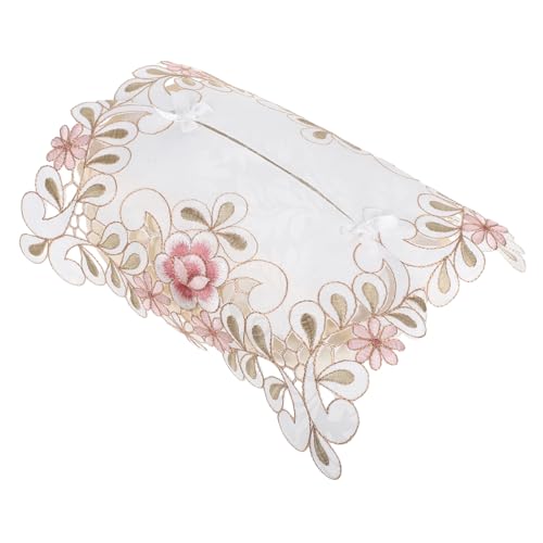 MUCKLILY Box Spitzenstoff Taschentuchbox Vintage Home Taschentuchhalter Floral Serviettenspender Stoff Taschentuchhülle Dekorative Toilettenpapierhülle Dekorativer Serviettenspender MUCKLILY Box Spitzenstoff Taschentuchbox Vintage Home Taschentuchhalter Floral Serviettenspender Stoff Taschentuchhülle Dekorative Toilettenpapierhülle Dekorativer Serviettenspender von MUCKLILY