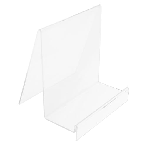 MUCKLILY Bücherregal Transparenter Fotoständer Stabiler Buchhalter mit Elegantem Design für Bibliotheken und Buchhandlungen zu Installieren Langlebig MUCKLILY Bücherregal Transparenter Fotoständer Stabiler Buchhalter mit Elegantem Design für Bibliotheken und Buchhandlungen zu Installieren Langlebig von MUCKLILY