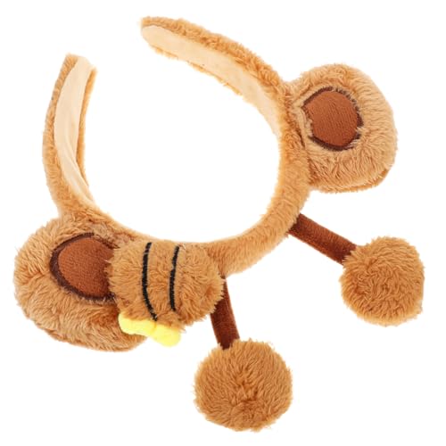 MUCKLILY Entzückende Bienenstirnband Für Mädchen Plüsch Bienenhaarband Für Partys, Halloween Und Frühlingsveranstaltungen Bequeme Bienenhaarzubehör Für Frauen Und Kinder von MUCKLILY
