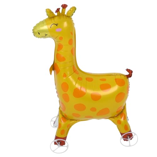 MUCKLILY Giraffenballon Ballons Zum Thema Dschungel Tierischer Folienballon Ballon-tiere-kit Dschungel-babyparty-dekorationen Tierische Folienballons Ballon-tier-kit Aluminiumfolie Gelb MUCKLILY Giraffenballon Ballons Zum Thema Dschungel Tierischer Folienballon Ballon-tiere-kit Dschungel-babyparty-dekorationen Tierische Folienballons Ballon-tier-kit Aluminiumfolie Gelb von MUCKLILY